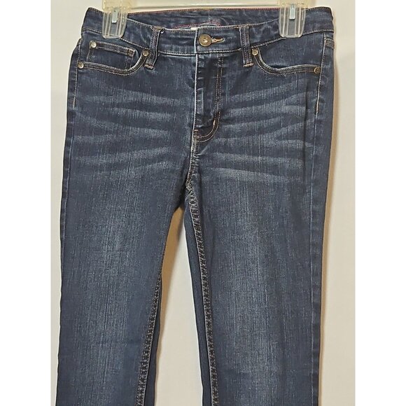 Matilda Jane Womens Skinny Jeans Sz 6 Dark Wash Denim Mid Rise Stretch - Picture 2 of 12